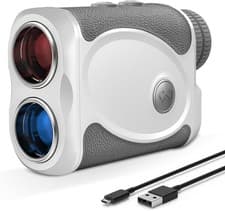 Image of WOSPORTS Rechargeable Golf Rangefinder, 800 Yards Laser Range Finder