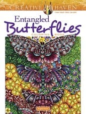 Image of Creative Haven Entangled Butterflies Coloring Book by Angela Porter PAPERBACK
