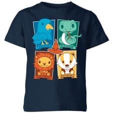 Image of Harry Potter Hogwarts Houses Kids T-Shirt | Official Licensed |