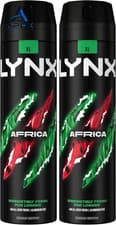 Image of Lynx Men Africa Deodorant Body Spray for 48 hours of odour 200 ml (Pack 2)