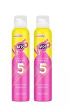 Image of 2pk Vo5 Mega Hold Hair Mousse 200ml Styling Haircare Care Gel