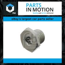 Image of Sump Plug 48889 Febi Oil Drain 11131704397 11131742994 11137568309 LSF000010 New