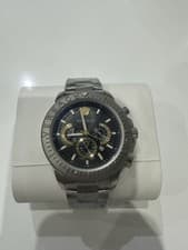 Image of versace mens watch New Black & Gold face Steel Bracelet