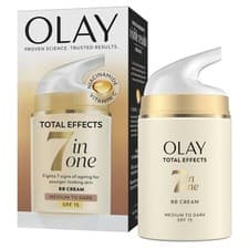 Image of Olay Total Effects SPF15 BB Day Face Cream, Medium to Dark 50 ml (Pack of 1) 