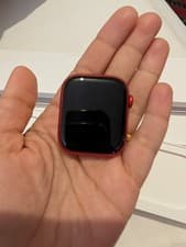 Image of Apple Watch Series 8 LTE - 45mm - (PRODUCT)RED Alum, Red Sport Band - Very Good