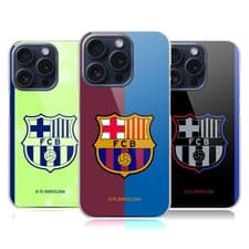 Image of OFFICIAL FC BARCELONA 2024/25 CREST KIT HARD BACK CASE FOR APPLE iPHONE PHONES