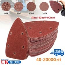 Image of Mouse Sanding Sheet 40-2000Grit Sanding Sandpaper Decker Detail Palm Sander Pad