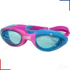 Image of Zoggs Swimming Goggles - Super Seal Junior Boys/Girls Childrens Blue/Pink/Camo