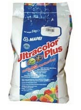 Image of Mapei Ultracolor Plus 112 Grey Grout for Wall and Floor Tile, 100g Bag
