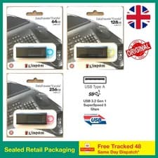 Image of Kingston DataTraveler Exodia USB 3.2 Memory Stick 64GB 128GB 256GB, DTX, lot