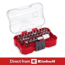 Image of Einhell Premium Drill Driver Bit Set 32 Pieces Universal XS-CASE KWB Accessory