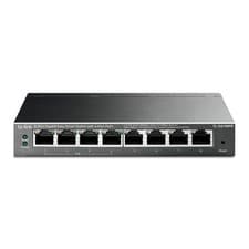 Image of TP-Link TL-SG108PE 8-Port Metal Gigabit Easy Smart Switch with 4-Port PoE+ (64W)