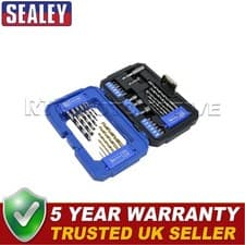 Image of Sealey Drill & Bit Accessory Set 35pc AK3735