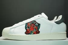 Image of adidas Superstar Pure X Three Tides Tattoo Shoes FY6735 White DS LE OG Sneakers