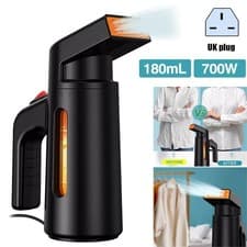 Image of 700W Fast Heat Hand Held Garment Steamer for Clothes Portable Travel Home Steam