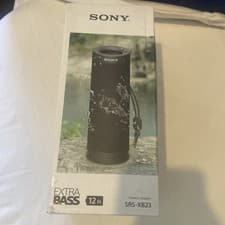 Image of SONY SRS-XB23 BLUETOOTH PORTABLE WIRELESS SPEAKER BLACK EXTRA BASS