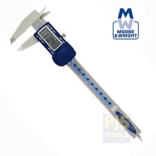 Image of Moore and Wright MW110-15DPC 0-150mm 0-6" polycarbonate digital caliper vernier