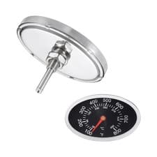 Image of Bimetal Thermometer with 0.13in Stem & 75x48mm Size, 38-430°C