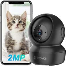 Image of EZVIZ Home Security Camera Indoor, Alexa/Google/App Control, 1080P, 360° Pan 10M