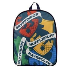 Image of Harry Potter Hogwarts House Crests Backpack School Bags Rucksack Brand New Tags
