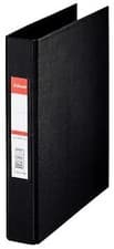Image of Esselte 2 Round Ring Binder, 25 mm, 47687 - A5, Black