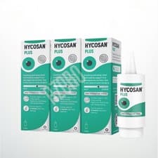 Image of Hycosan Plus Eye Drops 7.5ml x3 | Dry Eye Relief | Preservative Free
