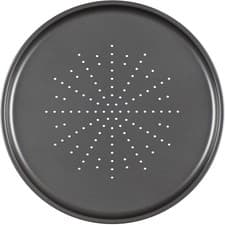 Image of Prochef Non-Stick Large 32.5cm/12.5inch Carbon Steel Pizza Tray - Fridge