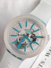 Image of Swatch Big Bold So27E105 Blue In Jelly New