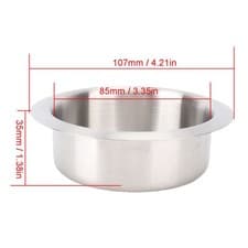 Image of Drop In Cup Holder Rustproof Stainless Steel Cup Holder For Cars For RVs For