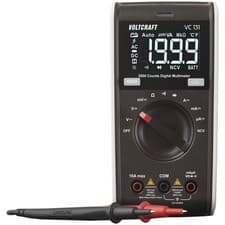 Image of VOLTCRAFT VC131 Handheld multimeter Digital CAT III 600 V Display unts): 2000