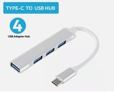 Image of USB-C to USB A Adapter HUB 2.0/3.0 Port Multi Splitter OTG For Mobile Phone Mac