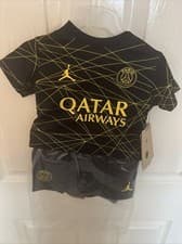 Image of PSG 2022/23 full fourth kit kit - baby 3-6 months (65-70cm)