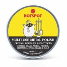 Image of Hotspot Multi Use Metal Polish Cleans, Polishes and Protects 165ml Tub