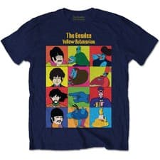 Image of The Beatles Yellow Submarine 2 John Lennon Official Mens T-Shirt