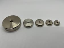 Image of Powerful Neodymium Rare Earth Round Pot Magnet Disc Potted Bolt On