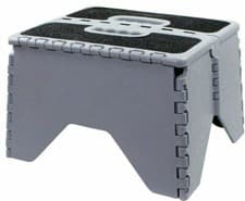 Image of Leisurewize Handy Home, Garden & Travel Foldable Anti-Slip Step with Tread 150kg