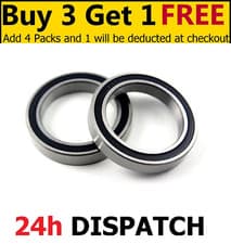 Image of Bearings 61900 - 61915 2RS - Rubber Sealed
