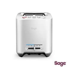 Image of Sage Smart Toaster 2 Two Slice Extra Wide Slot Toaster in Silver Model BTA825UK