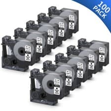 Image of Dymo D1 45013 Label Tape 40913 45010 45018 9/12mm for Dymo Label Manager 160 280