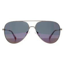 Image of Polaroid Sunglasses PLD 6187/S SZJ SZJ Ivory Gold Grey Pink Polarized