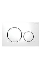 Image of Geberit Sigma 20 Dual Flush Plate in White 115.882.KJ.1 Brand New