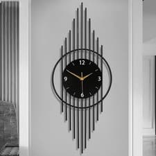 Image of Large Modern Wall Clock for Living Room Decor Big Decorative Clock