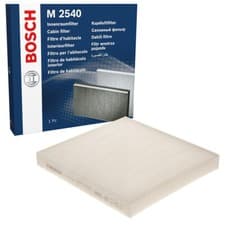 Image of Bosch 1987432540 Pollen Cabin Filter Fits Audi Cupra Seat Skoda VW Golf Genuine