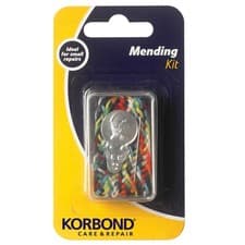 Image of KORBOND 26 Piece Mending Kit - 24 Multicolour Threads Needle Threaders 110492