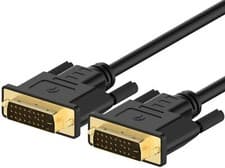 Image of 1.5M DVI to DVI DVI-D 24+1 Pin Dual Link Male to Male Cable Adapter Converter