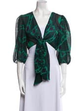 Image of Ba&sh Cropped Cally Top Size S
