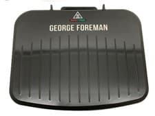 Image of George Foreman Medium Fit Grill Griddle 1630W 25810 (USED & MISSING DRIP TRAY)