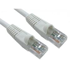 Image of 2m Snagless Cat6 LSZH Patch Cable - White