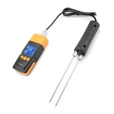 Image of Portable GM620 Digital Moisture Meter for Wood Paper and Cotton Materials