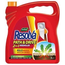 Image of Resolva Path & Drive Weedkiller Ready to Use 2 in 1 Kills Moss & Algae 3L